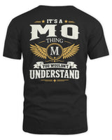MO KT06-M008 It’s a [NAME] Thing – You Wouldn’t Understand | Personalized Vintage T-Shirt - Unisex Standard T-Shirt - Black