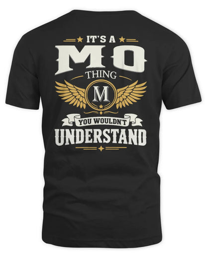 MO KT06-M008 It’s a [NAME] Thing – You Wouldn’t Understand | Personalized Vintage T-Shirt - Unisex Standard T-Shirt - Black