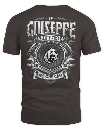 GIUSEPPE AP81-K4-626 - Personalized Ahmed Quote Apparel “If Ahmed Can't Fix It, No One Can” - Unisex Standard T-Shirt - Dark Chocolate