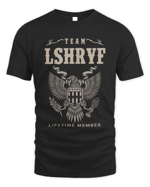 LSHRYF TP06-K82 – Personalized Classic Style Apparel “Team NAME Lifetime Member”
