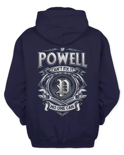 POWELL AP81-K4-626 - Personalized Ahmed Quote Apparel “If Ahmed Can't Fix It, No One Can” - Unisex Hoodie - Navy