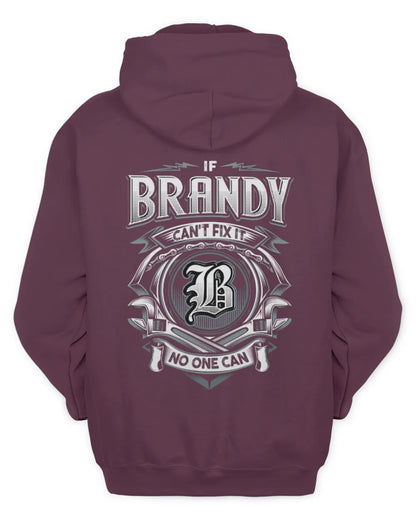 BRANDY AP81-K4-626 - Personalized Ahmed Quote Apparel “If Ahmed Can't Fix It, No One Can” - Unisex Hoodie - Maroon