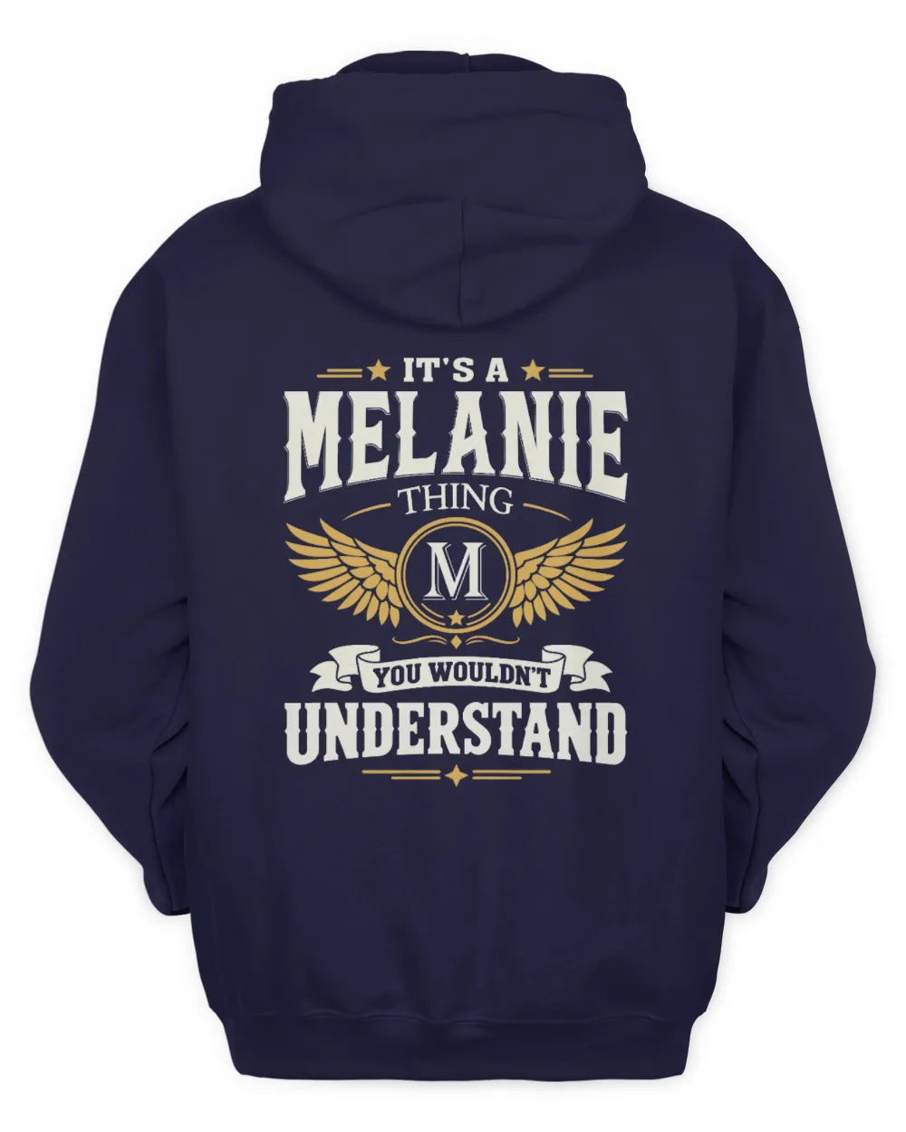 MELANIE KT06-M008 It’s a [NAME] Thing – You Wouldn’t Understand | Personalized Vintage T-Shirt - Unisex Hoodie - Navy
