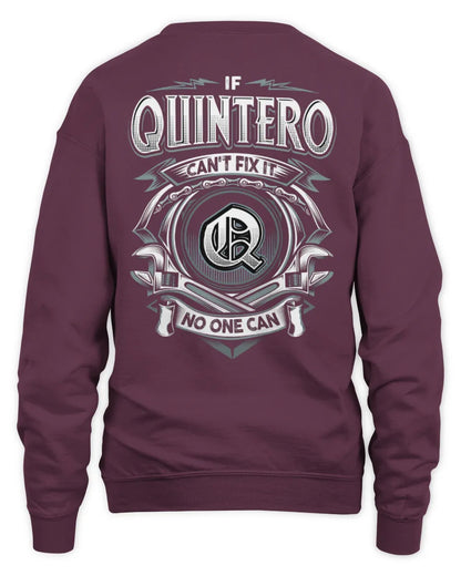 QUINTERO AP81-K4-626 - Personalized Ahmed Quote Apparel “If Ahmed Can't Fix It, No One Can” - Unisex Sweatshirt - Maroon