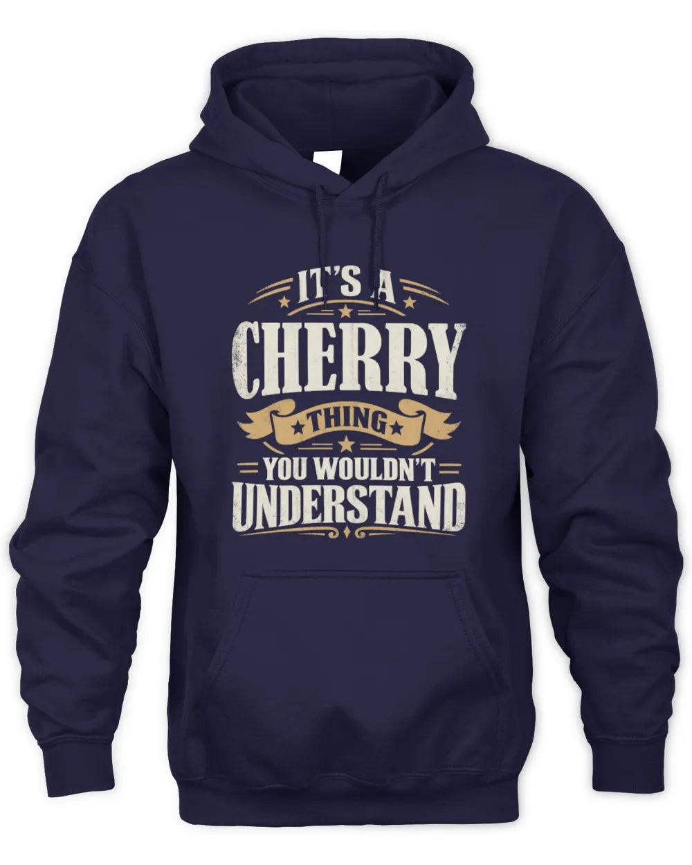 CHERRY P08 TH51 - Personalized “It’s a/an [NAME] Thing – You Wouldn’t Understand” Shirt - Unisex Hoodie - Navy