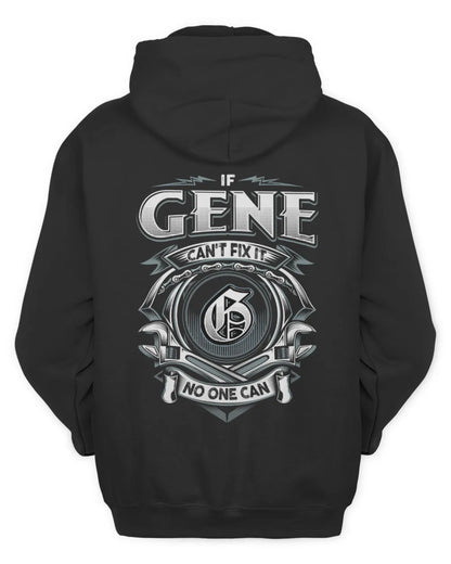 GENE AP81-K4-626 - Personalized Ahmed Quote Apparel “If Ahmed Can't Fix It, No One Can” - Unisex Hoodie - Black