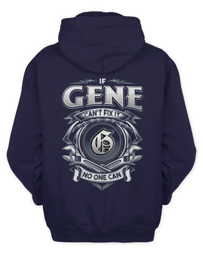 GENE AP81-K4-626 - Personalized Ahmed Quote Apparel “If Ahmed Can't Fix It, No One Can” - Unisex Hoodie - Navy
