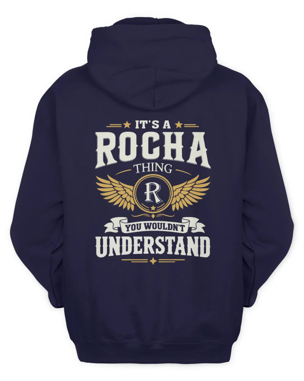 ROCHA KT06-M008 It’s a [NAME] Thing – You Wouldn’t Understand | Personalized Vintage T-Shirt - Unisex Hoodie - Navy