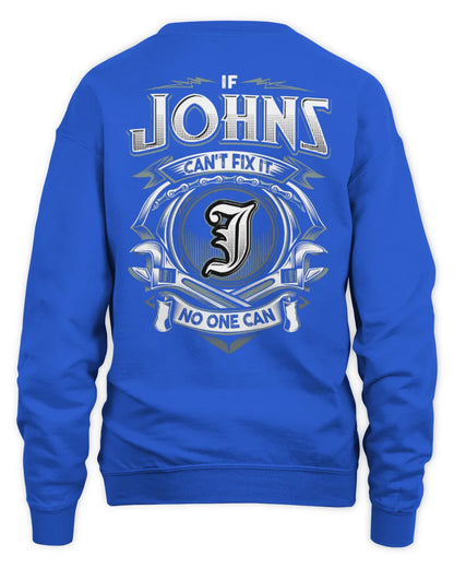 JOHNS AP81-K4-626 - Personalized Ahmed Quote Apparel “If Ahmed Can't Fix It, No One Can” - Unisex Sweatshirt - Royal