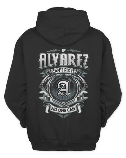 ALVAREZ AP81-K4-626 - Personalized Ahmed Quote Apparel “If Ahmed Can't Fix It, No One Can” - Unisex Hoodie - Black