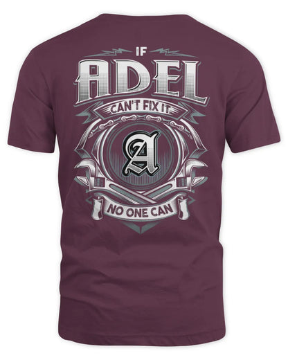 ADEL AP81-K4-626 - Personalized Ahmed Quote Apparel “If Ahmed Can't Fix It, No One Can” - Unisex Standard T-Shirt - Maroon