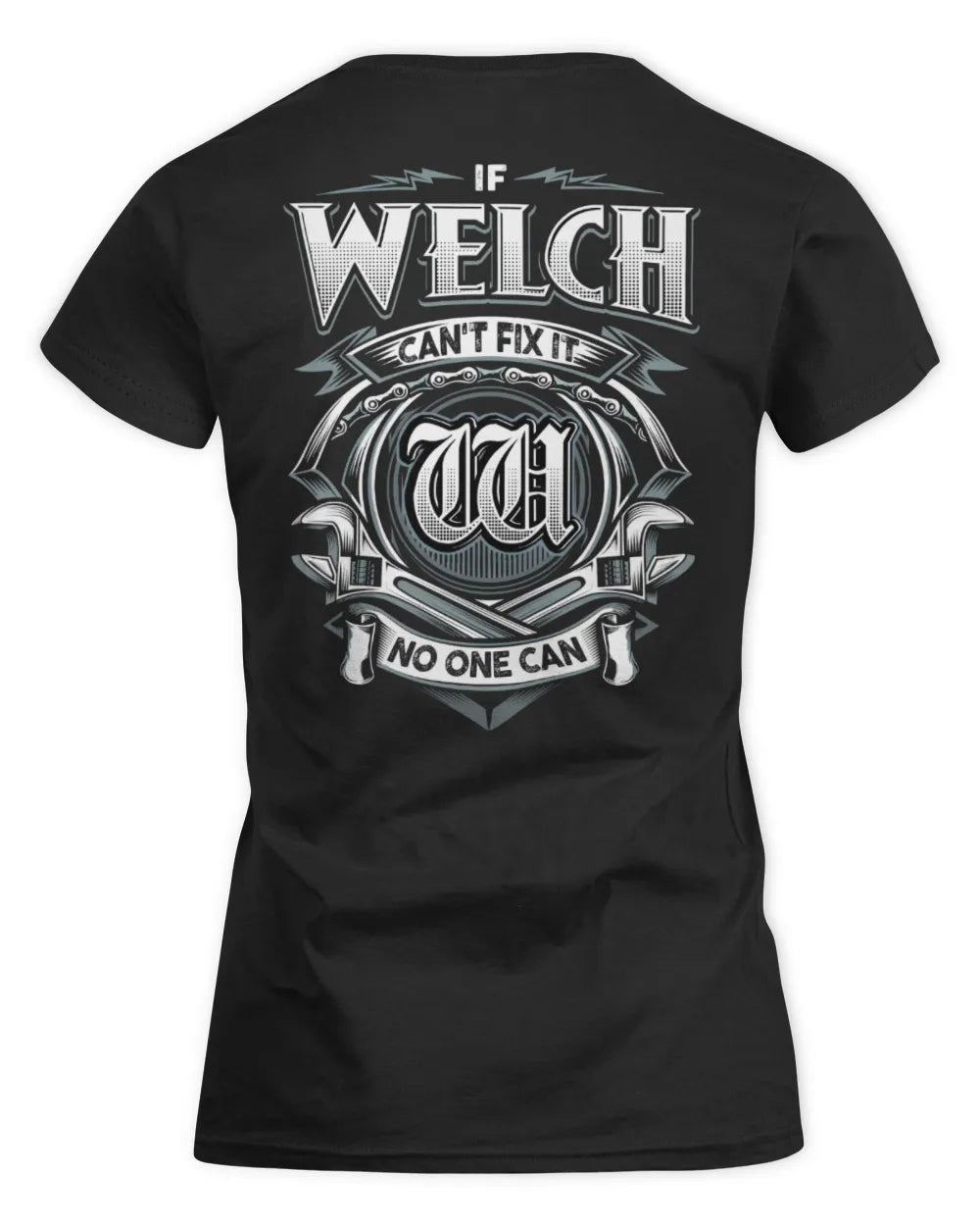 WELCH AP81-K4-626 - Personalized Ahmed Quote Apparel “If Ahmed Can't Fix It, No One Can” - Women's Standard T-Shirt - Black