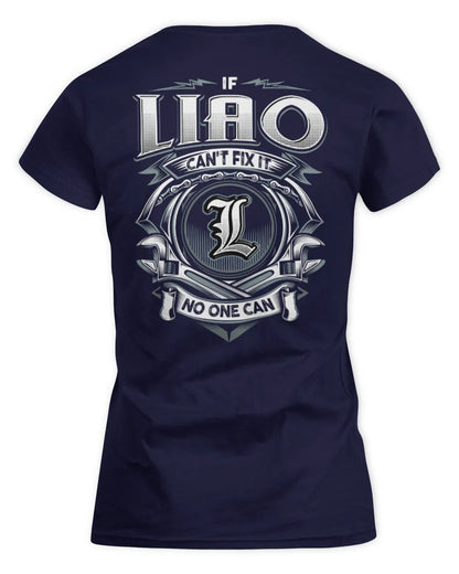 LIAO AP81-K4-626 - Personalized Ahmed Quote Apparel “If Ahmed Can't Fix It, No One Can” - Women's Standard T-Shirt - Navy
