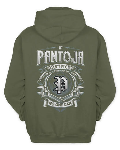 PANTOJA AP81-K4-626 - Personalized Ahmed Quote Apparel “If Ahmed Can't Fix It, No One Can” - Unisex Hoodie - Military Green