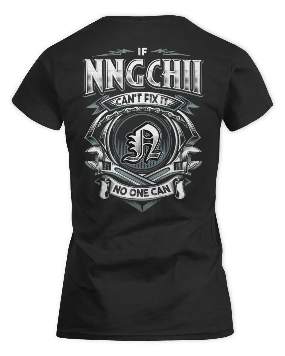 NNGCHII AP81-K4-626 - Personalized Ahmed Quote Apparel “If Ahmed Can't Fix It, No One Can” - Women's Standard T-Shirt - Black