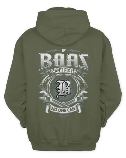 BAAS AP81-K4-626 - Personalized Ahmed Quote Apparel “If Ahmed Can't Fix It, No One Can” - Unisex Hoodie - Military Green