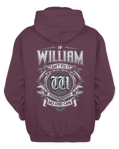WILLIAM AP81-K4-626 - Personalized Ahmed Quote Apparel “If Ahmed Can't Fix It, No One Can” - Unisex Hoodie - Maroon
