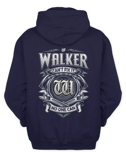 WALKER AP81-K4-626 - Personalized Ahmed Quote Apparel “If Ahmed Can't Fix It, No One Can” - Unisex Hoodie - Navy