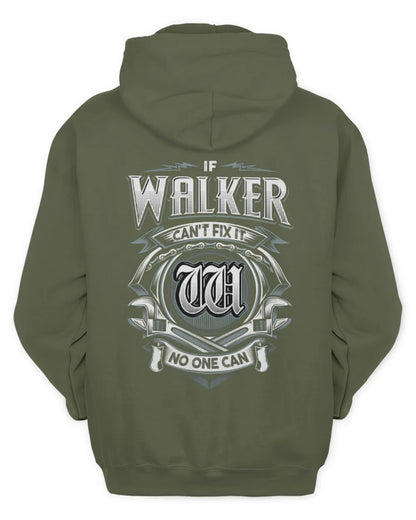 WALKER AP81-K4-626 - Personalized Ahmed Quote Apparel “If Ahmed Can't Fix It, No One Can” - Unisex Hoodie - Military Green
