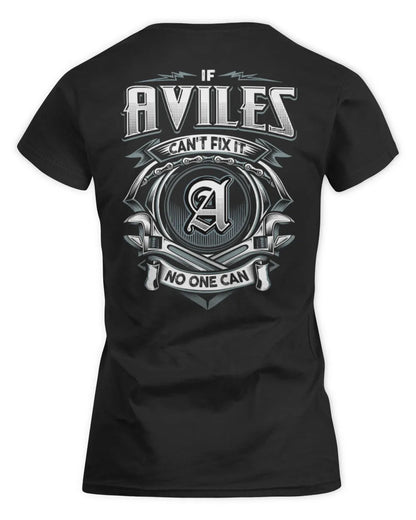 AVILES AP81-K4-626 - Personalized Ahmed Quote Apparel “If Ahmed Can't Fix It, No One Can” - Women's Standard T-Shirt - Black