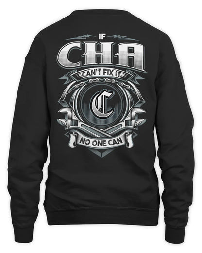 CHA AP81-K4-626 - Personalized Ahmed Quote Apparel “If Ahmed Can't Fix It, No One Can” - Unisex Sweatshirt - Black