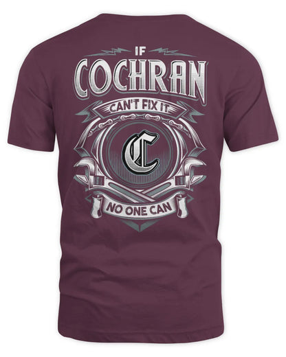 COCHRAN AP81-K4-626 - Personalized Ahmed Quote Apparel “If Ahmed Can't Fix It, No One Can” - Unisex Standard T-Shirt - Maroon