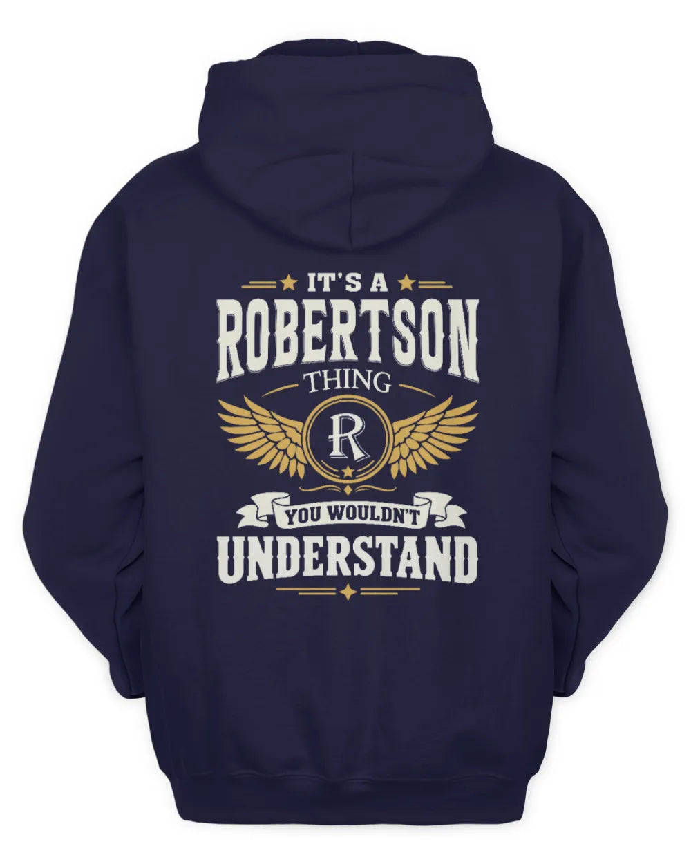 ROBERTSON KT06-M008 It’s a [NAME] Thing – You Wouldn’t Understand | Personalized Vintage T-Shirt - Unisex Hoodie - Navy