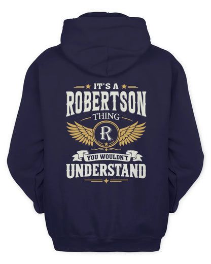 ROBERTSON KT06-M008 It’s a [NAME] Thing – You Wouldn’t Understand | Personalized Vintage T-Shirt - Unisex Hoodie - Navy