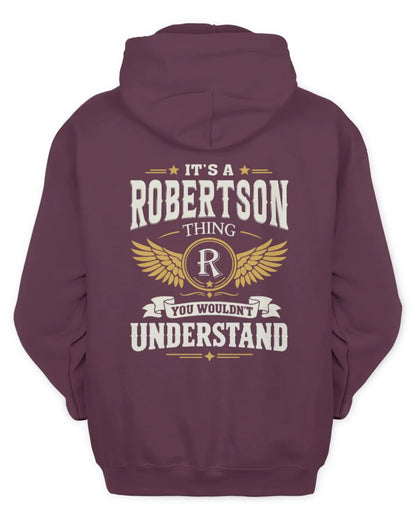 ROBERTSON KT06-M008 It’s a [NAME] Thing – You Wouldn’t Understand | Personalized Vintage T-Shirt - Unisex Hoodie - Maroon