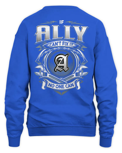 ALLY AP81-K4-626 - Personalized Ahmed Quote Apparel “If Ahmed Can't Fix It, No One Can” - Unisex Sweatshirt - Royal