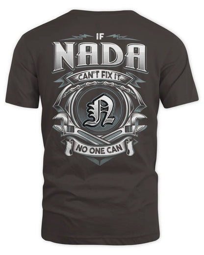 NADA AP81-K4-626 - Personalized Ahmed Quote Apparel “If Ahmed Can't Fix It, No One Can” - Unisex Standard T-Shirt - Dark Chocolate