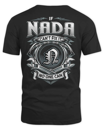 NADA AP81-K4-626 - Personalized Ahmed Quote Apparel “If Ahmed Can't Fix It, No One Can” - Unisex Standard T-Shirt - Black