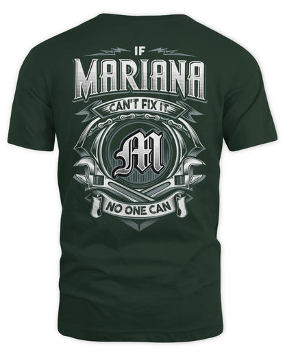 MARIANA AP81-K4-626 - Personalized Ahmed Quote Apparel “If Ahmed Can't Fix It, No One Can” - Unisex Standard T-Shirt - Forest Green