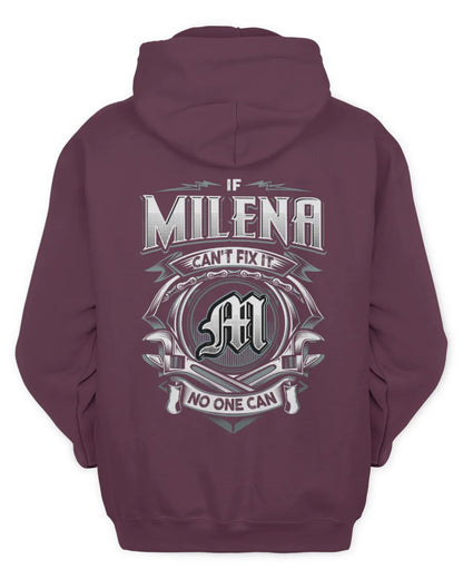 MILENA AP81-K4-626 - Personalized Ahmed Quote Apparel “If Ahmed Can't Fix It, No One Can” - Unisex Hoodie - Maroon