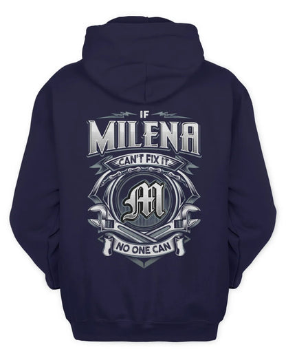 MILENA AP81-K4-626 - Personalized Ahmed Quote Apparel “If Ahmed Can't Fix It, No One Can” - Unisex Hoodie - Navy