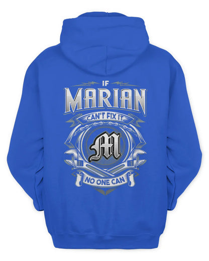 MARIAN AP81-K4-626 - Personalized Ahmed Quote Apparel “If Ahmed Can't Fix It, No One Can” - Unisex Hoodie - Royal