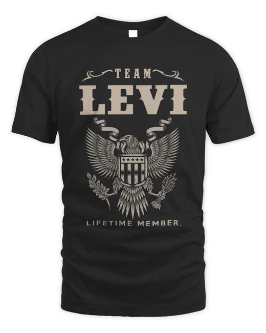 LEVI TP06-K82 – Personalized Classic Style Apparel “Team NAME Lifetime Member”