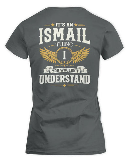 ISMAIL KT06-M008 It’s a [NAME] Thing – You Wouldn’t Understand | Personalized Vintage T-Shirt - Women's Standard T-Shirt - Charcoal