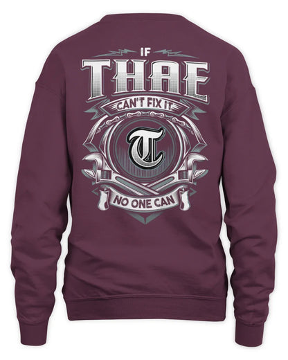 THAE AP81-K4-626 - Personalized Ahmed Quote Apparel “If Ahmed Can't Fix It, No One Can” - Unisex Sweatshirt - Maroon