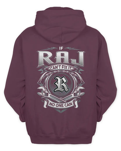 RAJ AP81-K4-626 - Personalized Ahmed Quote Apparel “If Ahmed Can't Fix It, No One Can” - Unisex Hoodie - Maroon