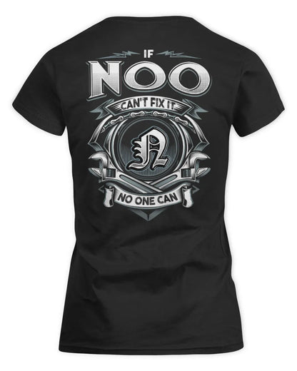 NOO AP81-K4-626 - Personalized Ahmed Quote Apparel “If Ahmed Can't Fix It, No One Can” - Women's Standard T-Shirt - Black