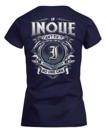 INOUE AP81-K4-626 - Personalized Ahmed Quote Apparel “If Ahmed Can't Fix It, No One Can” - Women's Standard T-Shirt - Navy