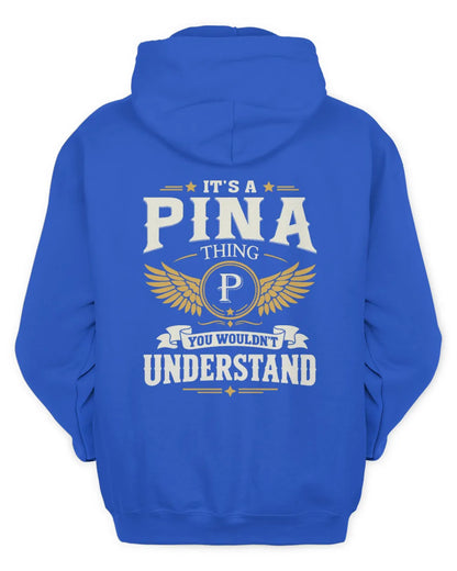 PINA KT06-M008 It’s a [NAME] Thing – You Wouldn’t Understand | Personalized Vintage T-Shirt - Unisex Hoodie - Royal