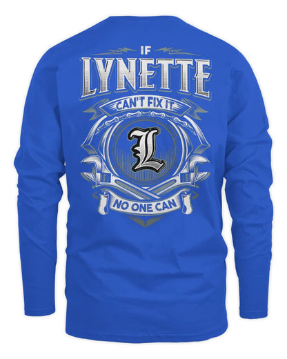 LYNETTE AP81-K4-626 - Personalized Ahmed Quote Apparel “If Ahmed Can't Fix It, No One Can” - Men's Long Sleeved T-Shirt - Royal
