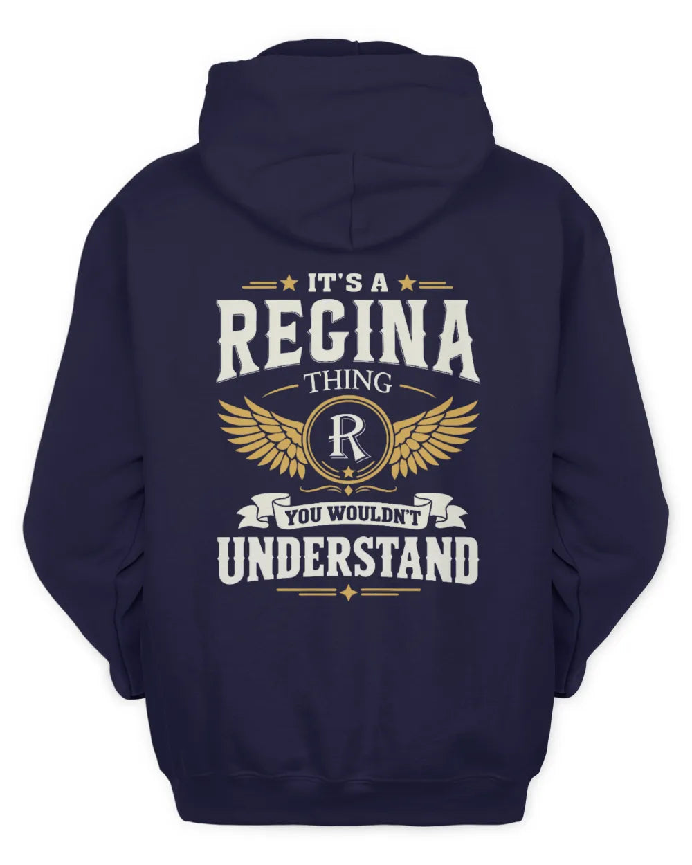 REGINA KT06-M008 It’s a [NAME] Thing – You Wouldn’t Understand | Personalized Vintage T-Shirt - Unisex Hoodie - Navy