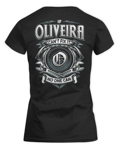 OLIVEIRA AP81-K4-626 - Personalized Ahmed Quote Apparel “If Ahmed Can't Fix It, No One Can” - Women's Standard T-Shirt - Black