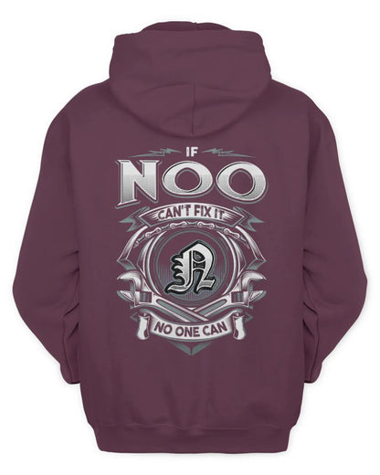 NOO AP81-K4-626 - Personalized Ahmed Quote Apparel “If Ahmed Can't Fix It, No One Can” - Unisex Hoodie - Maroon