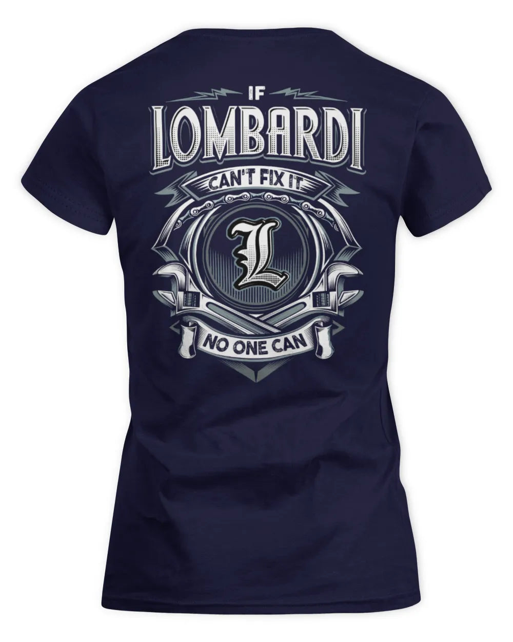 LOMBARDI AP81-K4-626 - Personalized Ahmed Quote Apparel “If Ahmed Can't Fix It, No One Can” - Women's Standard T-Shirt - Navy