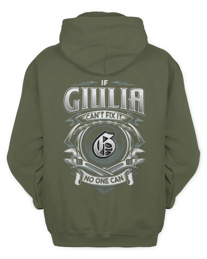 GIULIA AP81-K4-626 - Personalized Ahmed Quote Apparel “If Ahmed Can't Fix It, No One Can” - Unisex Hoodie - Military Green