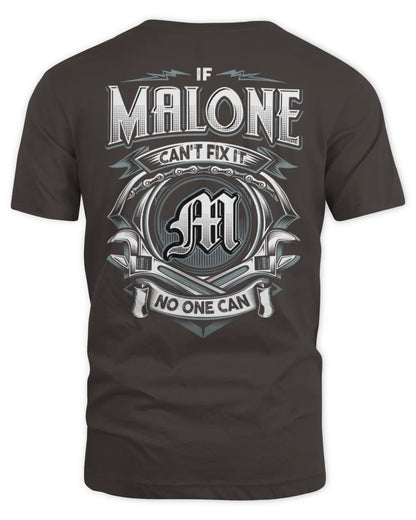 MALONE AP81-K4-626 - Personalized Ahmed Quote Apparel “If Ahmed Can't Fix It, No One Can” - Unisex Standard T-Shirt - Dark Chocolate
